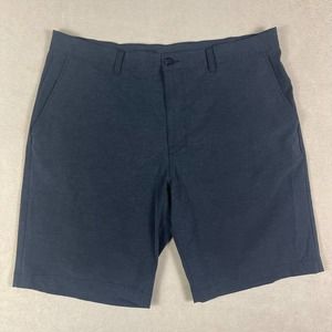 Callaway Mens 38 Golf Shorts Relaxed Fit Mid Rise Zipper Fly‎ Gray